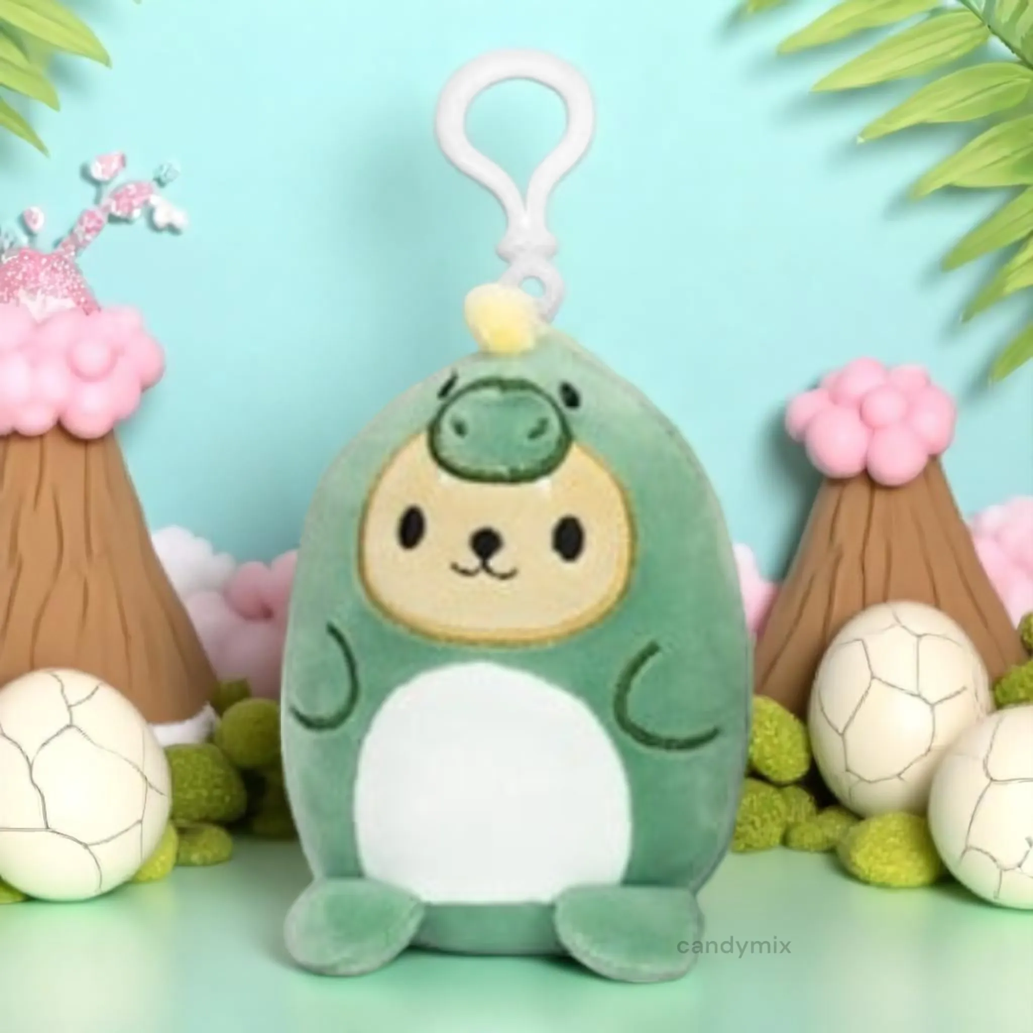 Kawaii peluche Bagclip en costume d'animal 10cm - Image 3