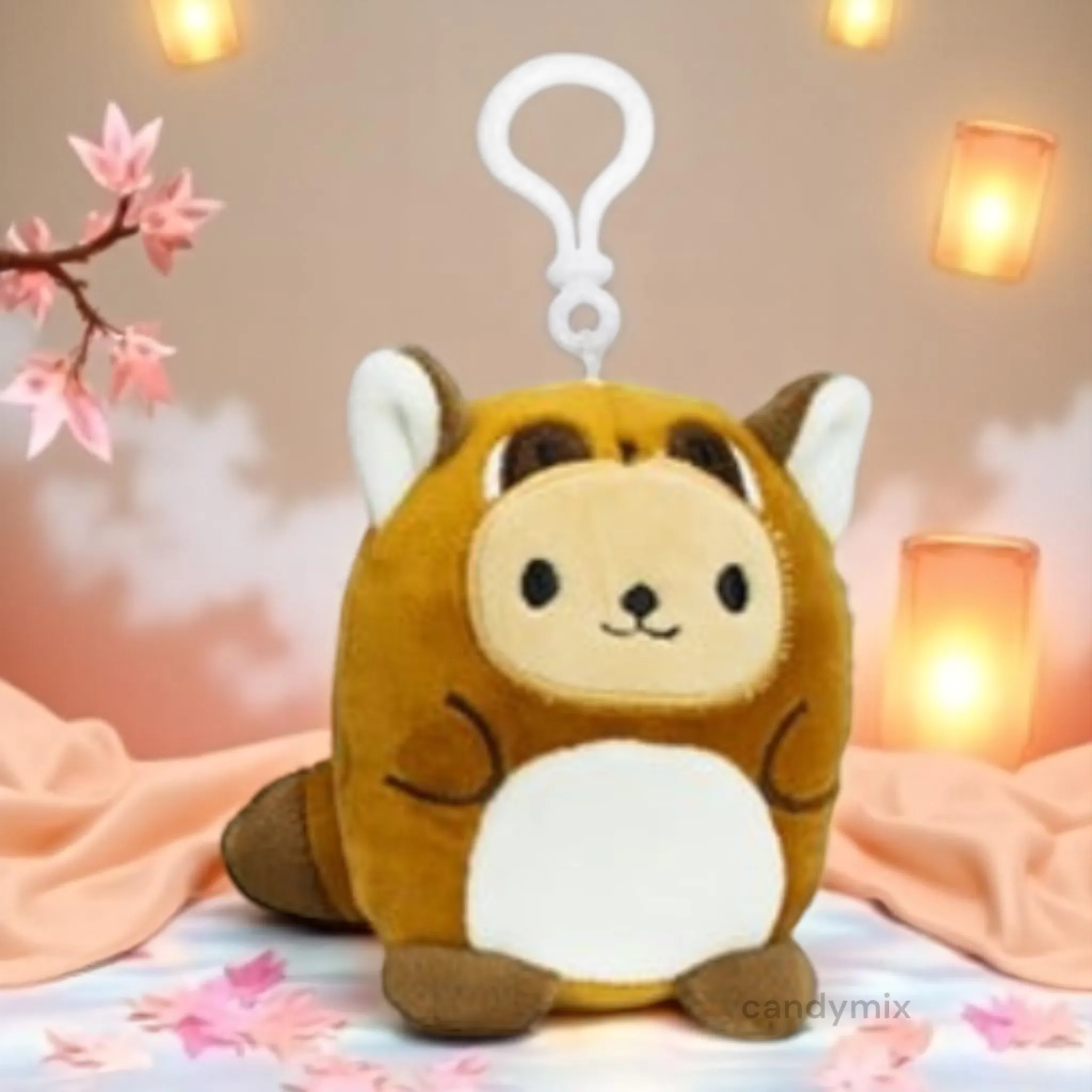 Kawaii peluche Bagclip en costume d'animal 10cm - Image 6