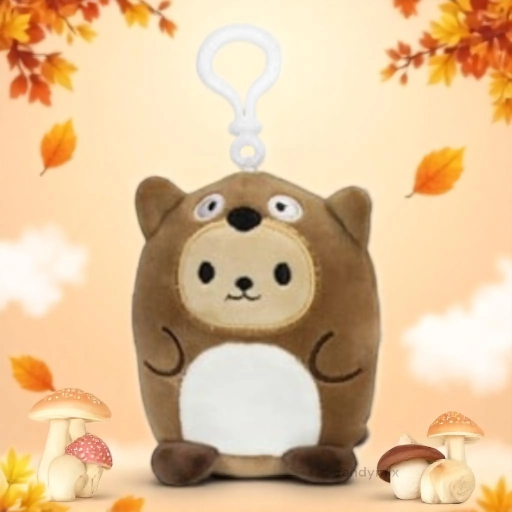 Kawaii peluche Bagclip en costume d'animal 10cm - Image 7
